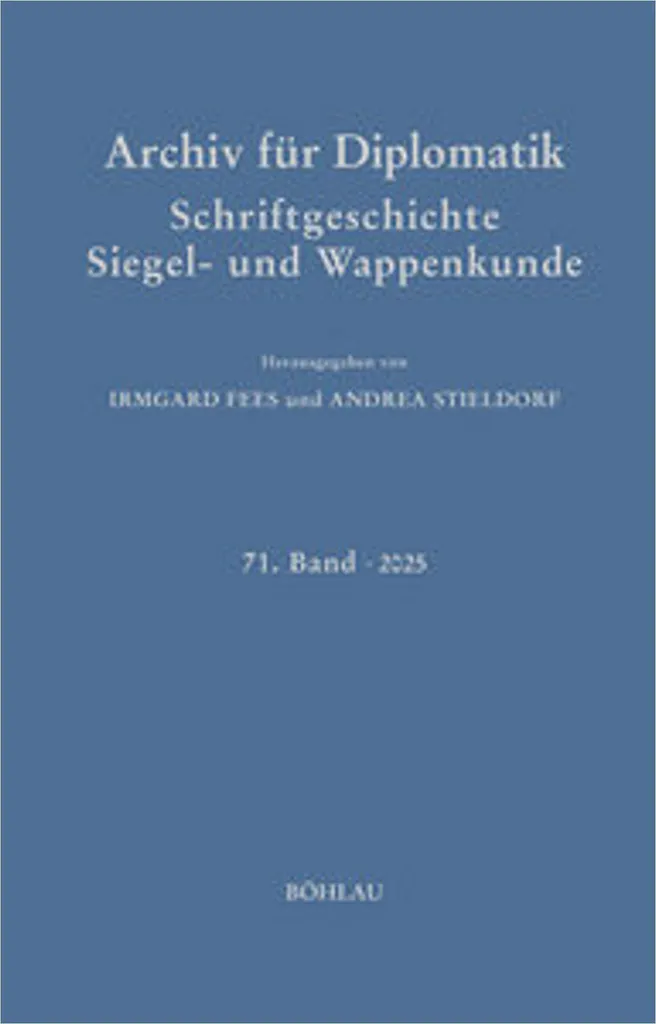 Décrypter les Sceaux et Blasons : Archiv für Diplomatik Guide Complet