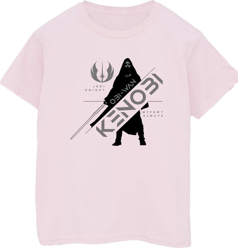Star Wars - "Jedi Knight" T-Shirt für Herren BI16662 (S) (Babyrosa)
