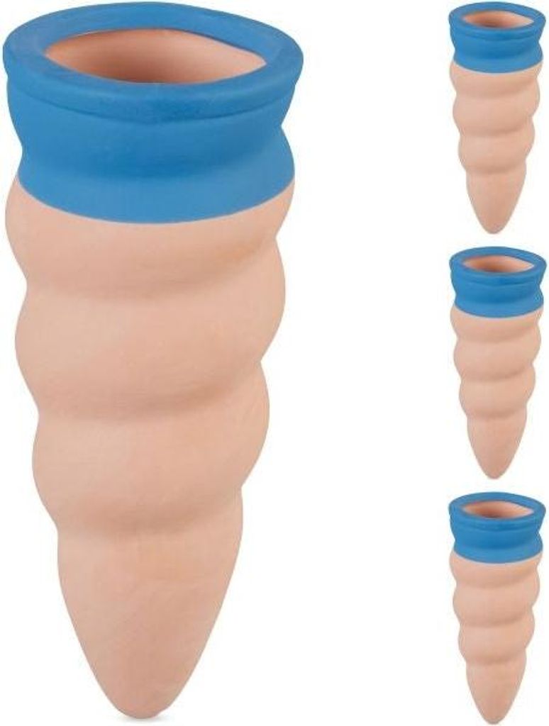 Ohýbané hliněné kužely v sadě 4 ks Obrázek produktu 