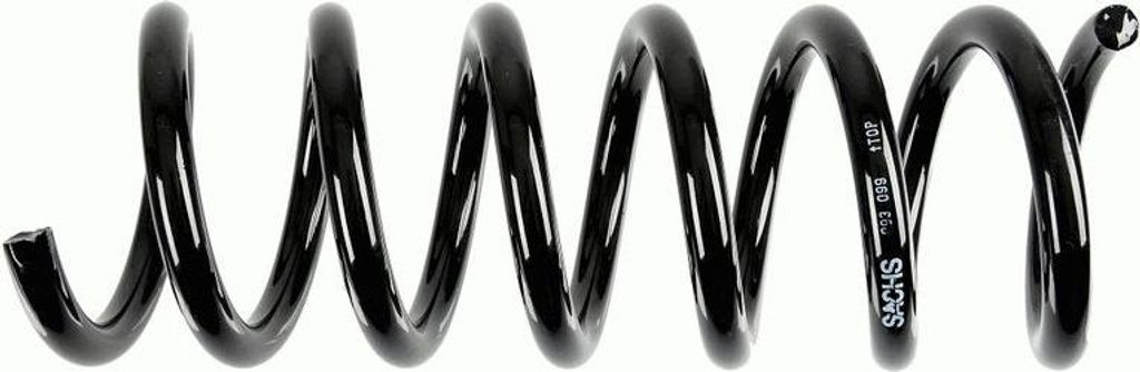 SACHS 993 099 Fahrwerksfeder OE 7P6411105AL kompatibel mit Touareg