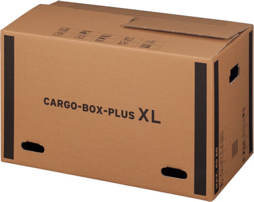 180x Umzugskarton 750x420x440mm Umzugskiste Bücherkarton Faltkarton 1-2-wellig extra stabil