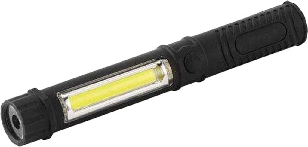 MidOcean - "Taier" Taschenlampe MO2013 (2,3 cm x 16,6 cm x 2,3 cm) (Schwarz)