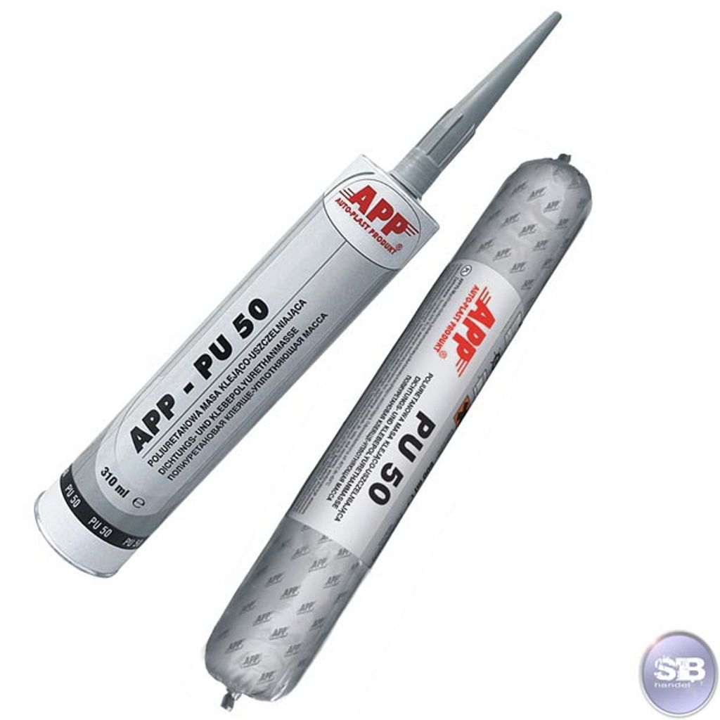APP PU50 Polyurethan Kleb - und Dichtmasse weiss, 310ml Produktbild 