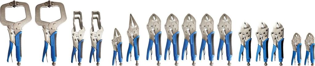 BRILLIANT TOOLS Set di pinze di bloccaggio / pinze per Immagine del prodotto 