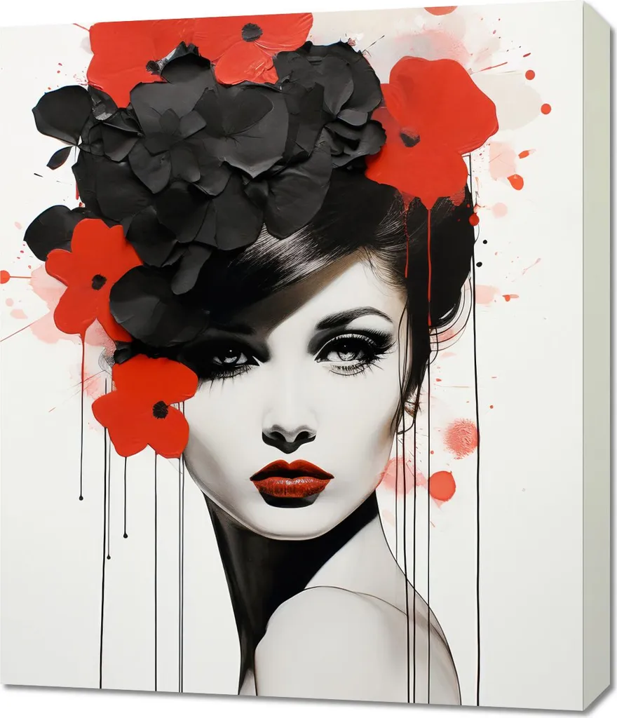 Quadro 60x70 cm Passione floreale