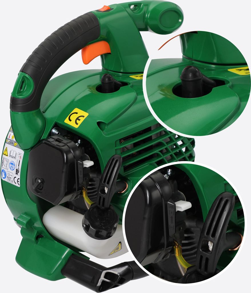 GARDEBRUK® Laubsauger 4 in 1 Benzin Blasgeschwindigkeit Produktbild 5