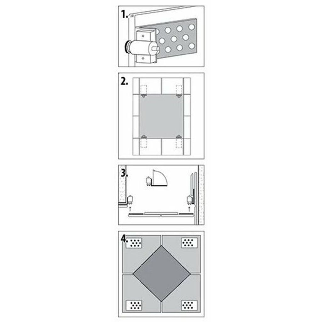 Revisionstür Revisionsklappe Inspektionstür Kunststofftür Wartungsklappe WEISS Revisionstür Revisionsklappe Inspektionstür Kunststofftür Wartungsklappe WEISS