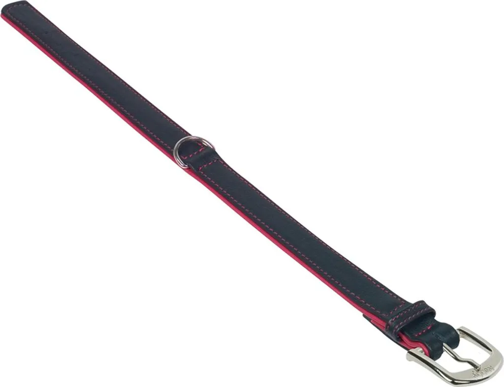 Nobby PACIFIC Collare in Pelle Rossa 32 cm | Design Made in Italy