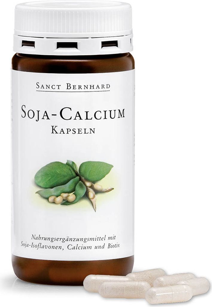 Sanct Bernhard Soja-Calcium-Kapseln - 120 Kapseln