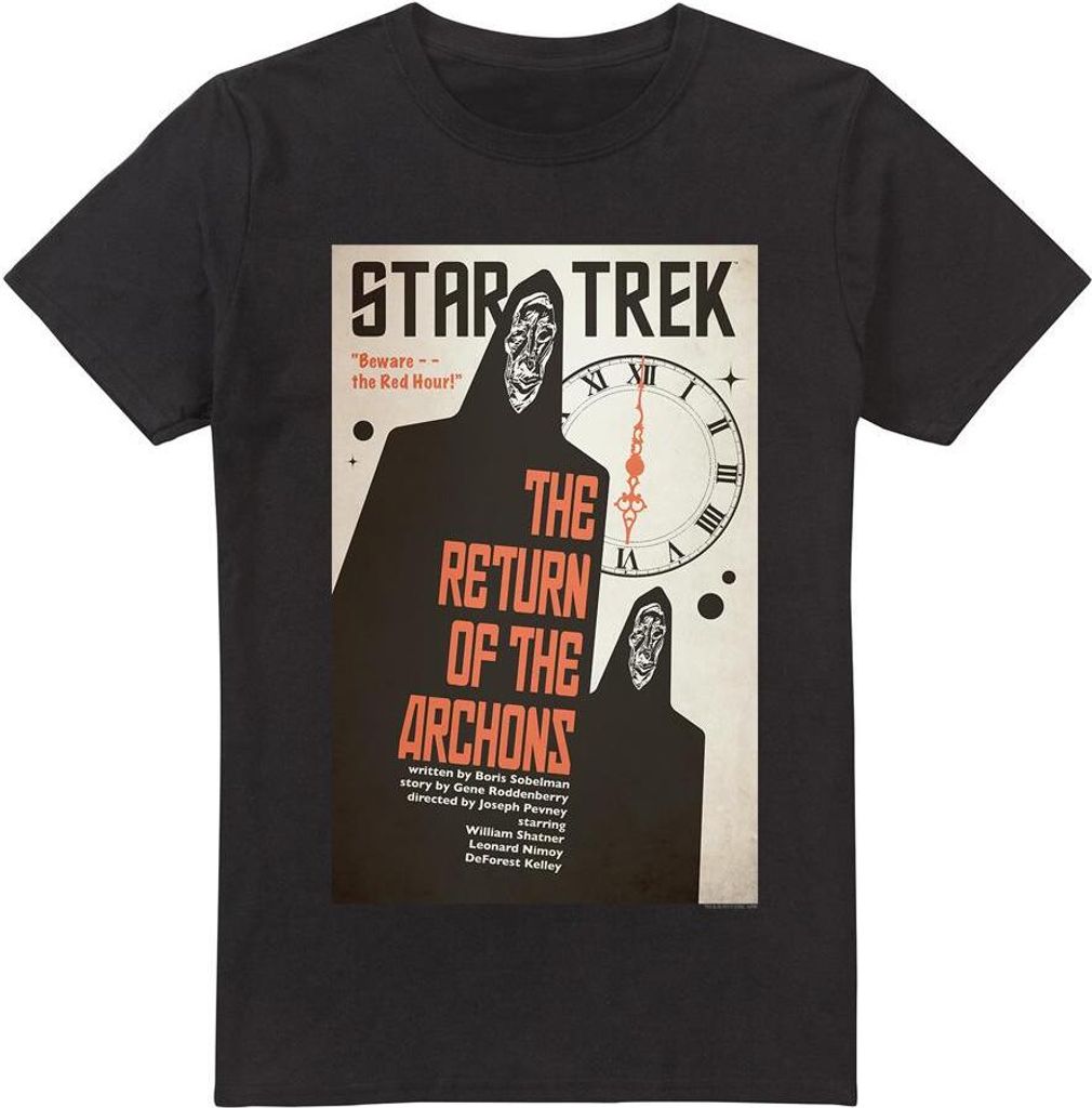 Star Trek - "The Original Series Episode 21" T-Shirt für Herren TV13834 (XL) (Schwarz)