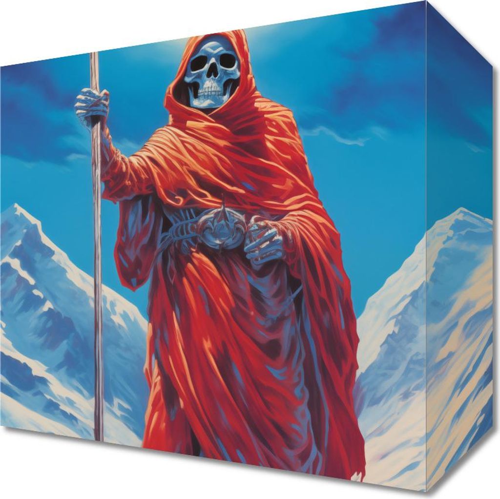 Bild 20x20cm Wächter des Bergmondes