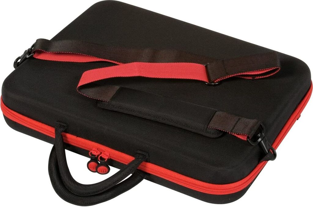 AM 85357Eazy 32x 27x4cm Notebooktasche rot/schwarz Laptop Tasche Ultabook Tasche