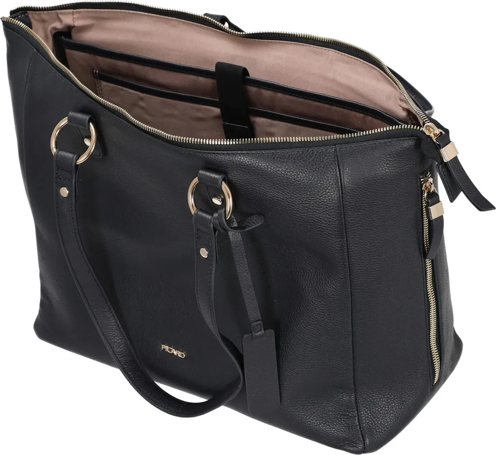 Sac Shopper PICARD Java Ozean - Sac Épaule Ordinateur Bleu Marine - 11