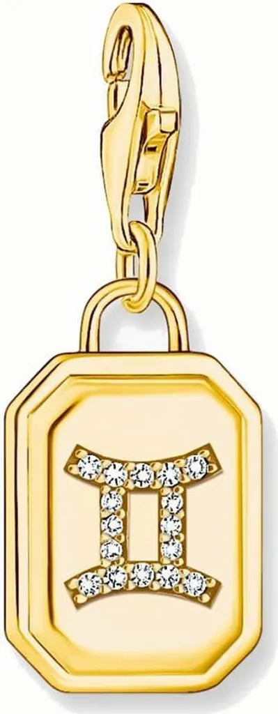 Charm Thomas Sabo 2157-414-39 en Argent et Email Noir Charm Club