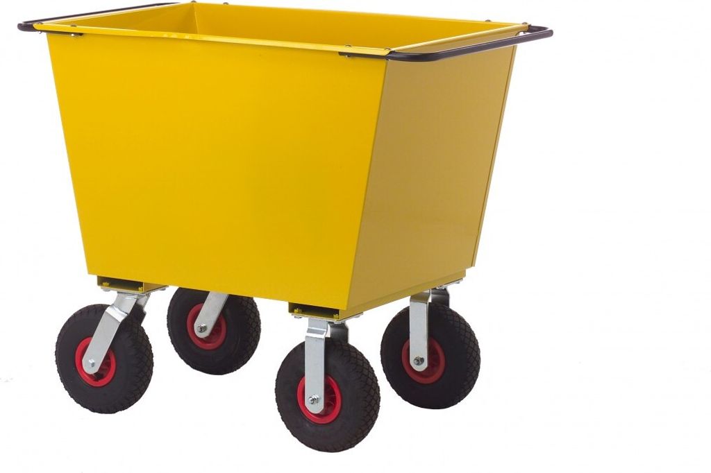 RAVENDO FW 200-4L Futterwagen Transportwagen Futterkarre Schubkarre 400kg 200l