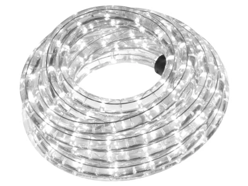 Corda luminosa a LED a doppio canale - Multicolore + Controller (20 M)
