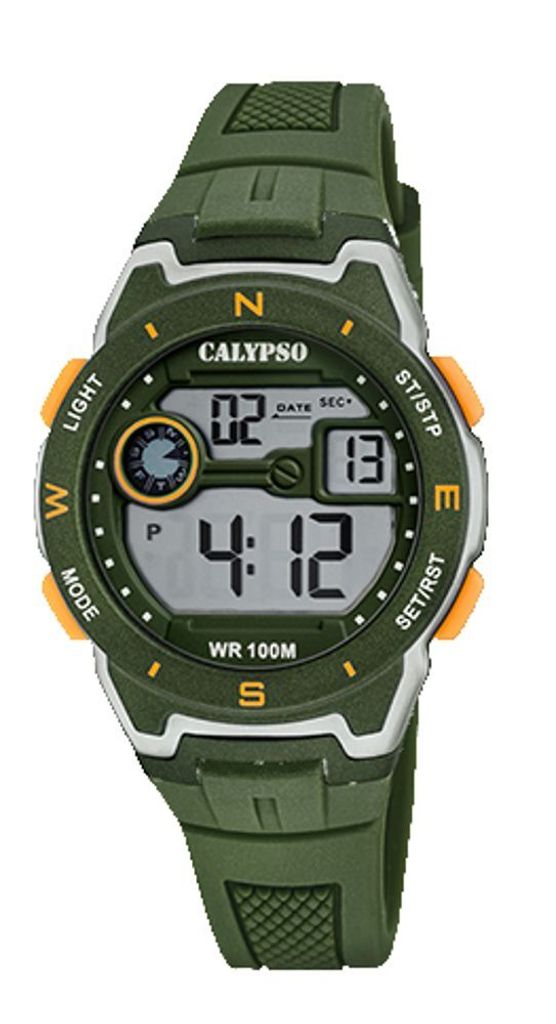 Calypso Armbanduhr Digital Crush grün K5853/2