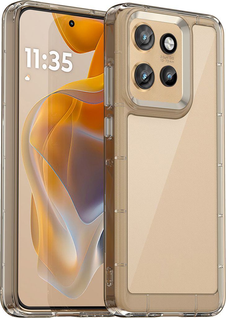 Etui pour Motorola Edge 50 Neo transparent, antichoc Etui Image du produit 