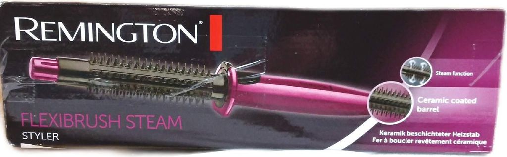 Keramik-Glättungsbürste Remington Flexibrush Steam Produktbild 
