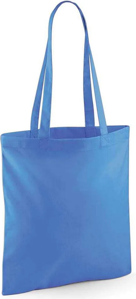 Westford Mill PC5758 Borsa Cotone 140g Blu Fiordaliso - Alta Qualità