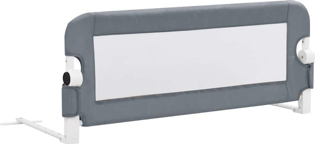 vidaXL Chránič postele pre batoľatá sivý 102x42 cm Obrázok produktu 
