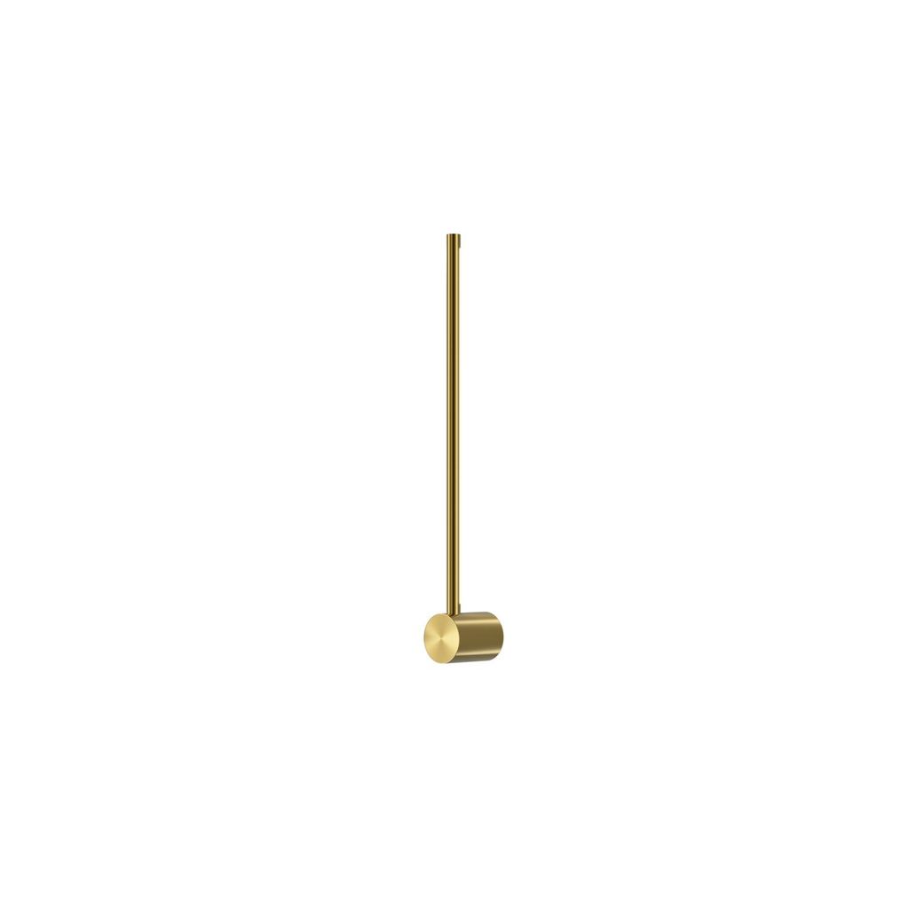 LED Wandleuchte Metall 3000 K warmweiß 500 lm B: 7 cm in Messing länglich Modern Wandlampe