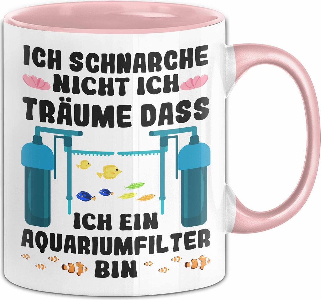 Aquarist Tasse Geschenki Aquarium Geschenkidee Fische Fisch Produktbild 