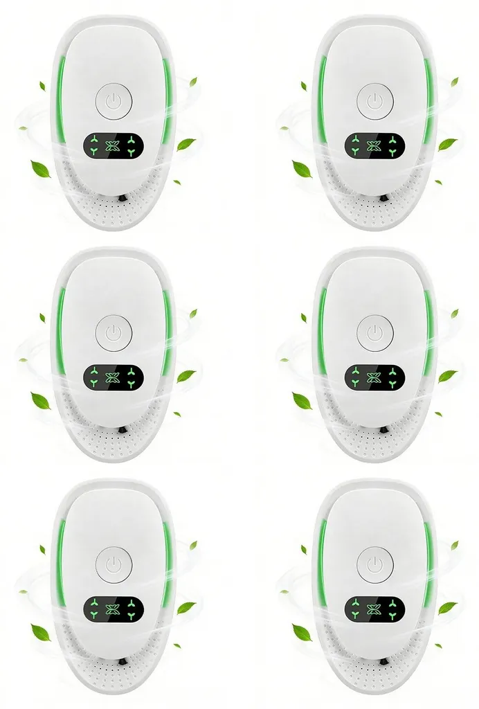 Purificateur d'air spécial fumeurs lot de 4 ioniseur contre les odeurs