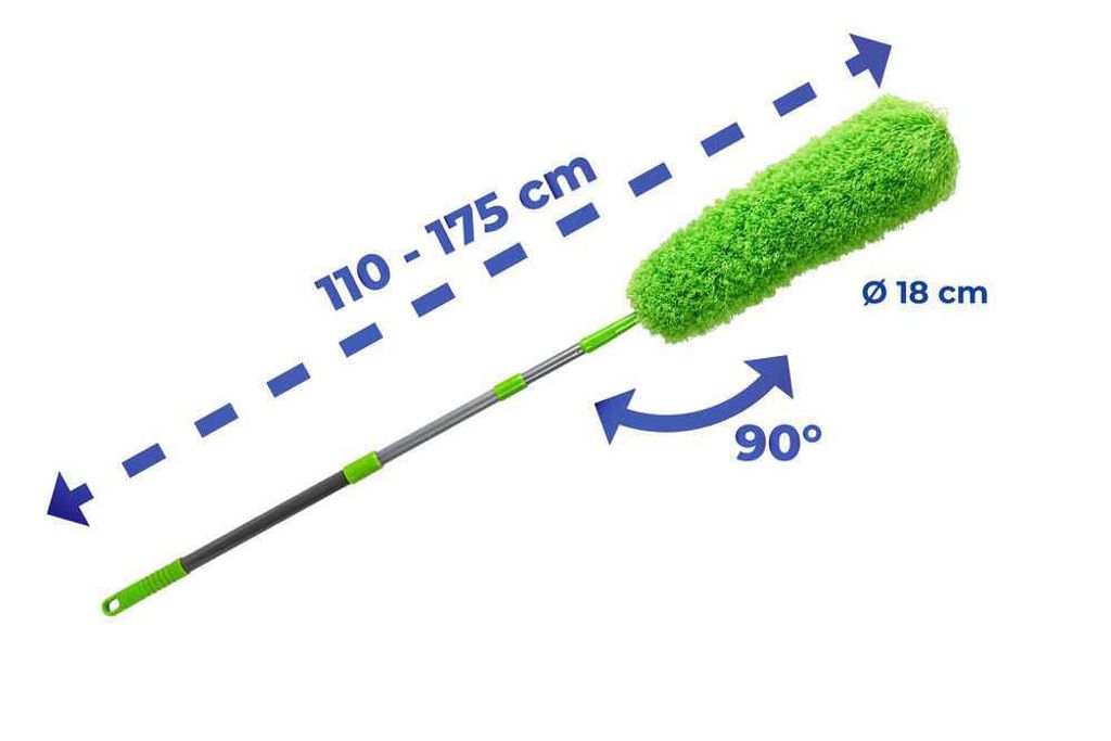 Miotełka antykurzowa DUSTER, teleskopowa Zdjęcie produktu 5