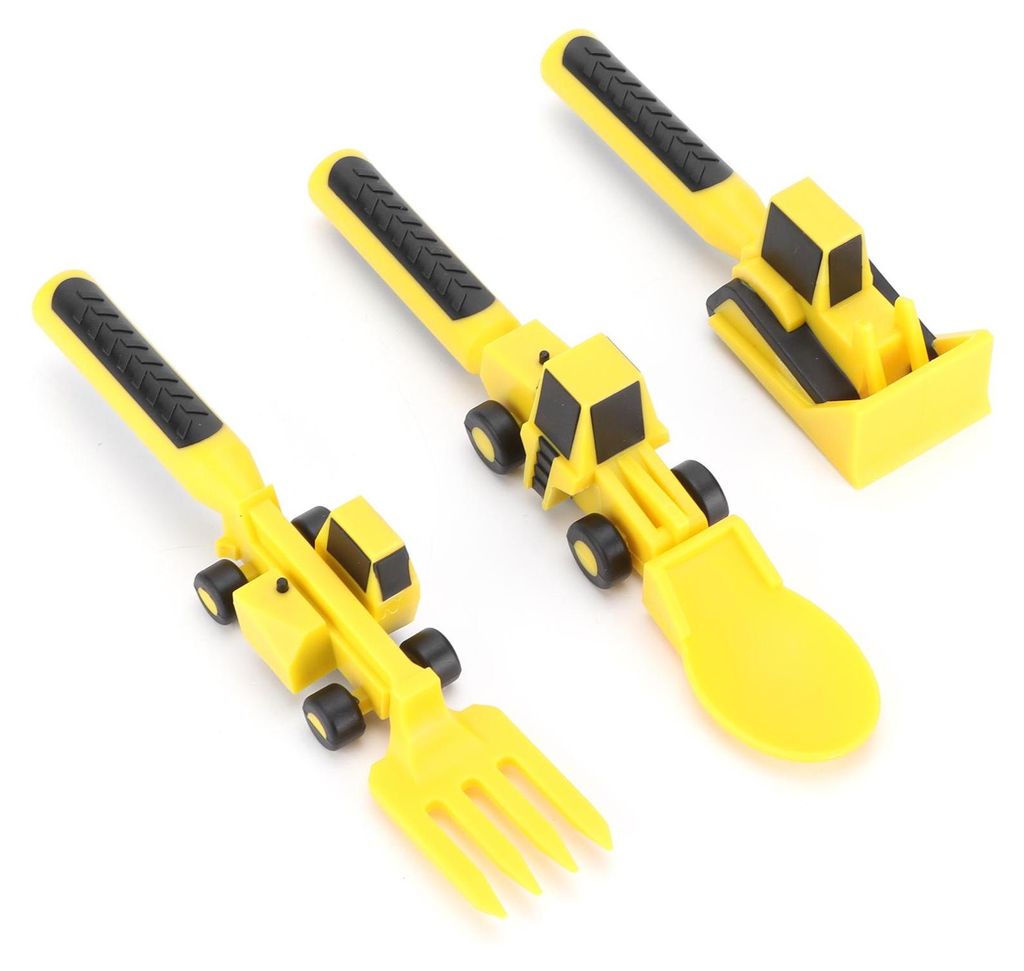 Konstruktives Ess -Set -Geschirr -Geschirr Flateware -Spielzeug für Kleinkind -Kind Baby Kid