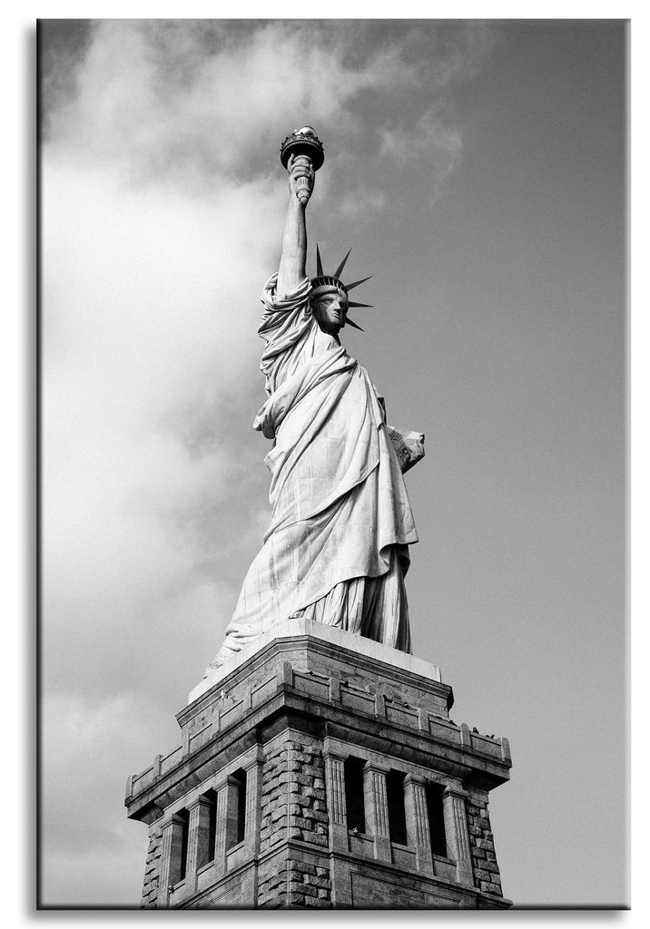 Leinwandgemälde Architektur Freiheitsstatue 60x90 cm