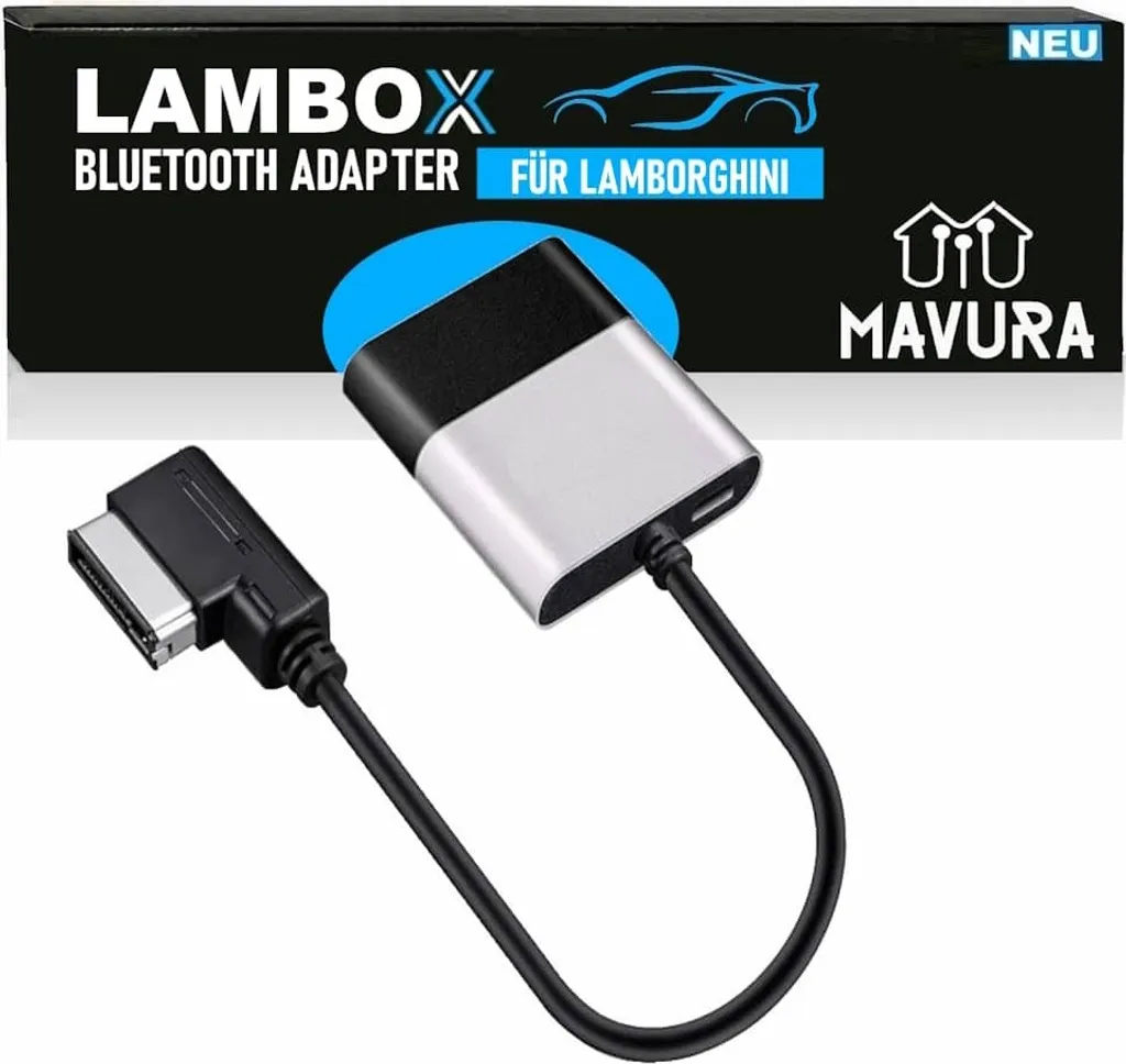 Adaptateur Bluetooth LAMBOX Streaming Audio HD pour Lamborghini MMI