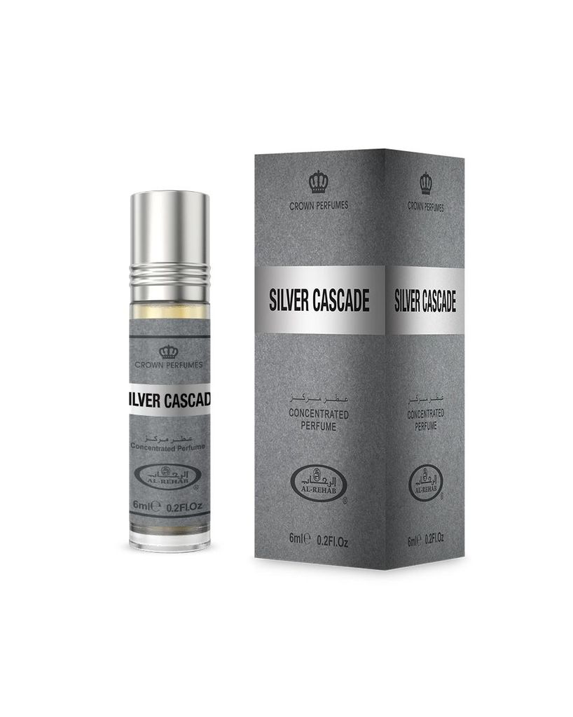 Al-Rehab Roll On Parfumöl SILVER CASCADE 6ml Produktbild 