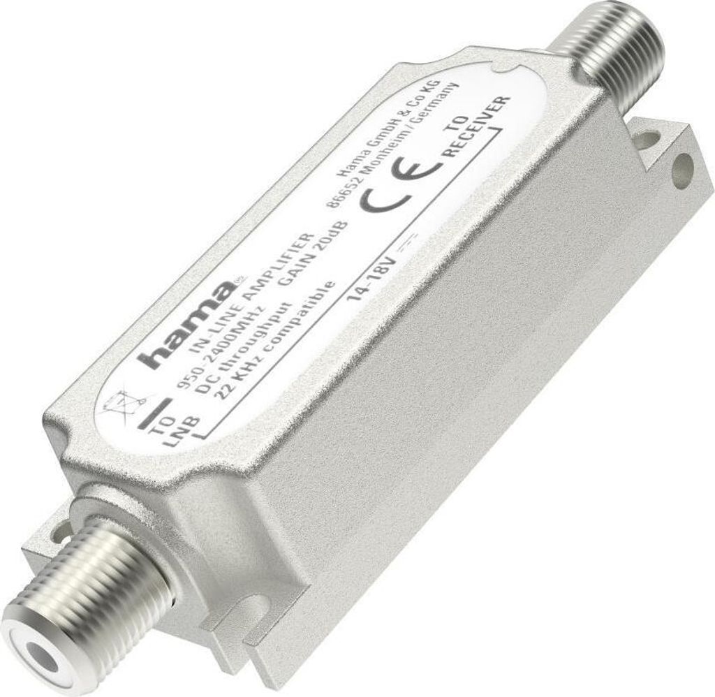 SAT-Inline-Verstärker, 20 dB (00205233) Produktbild 