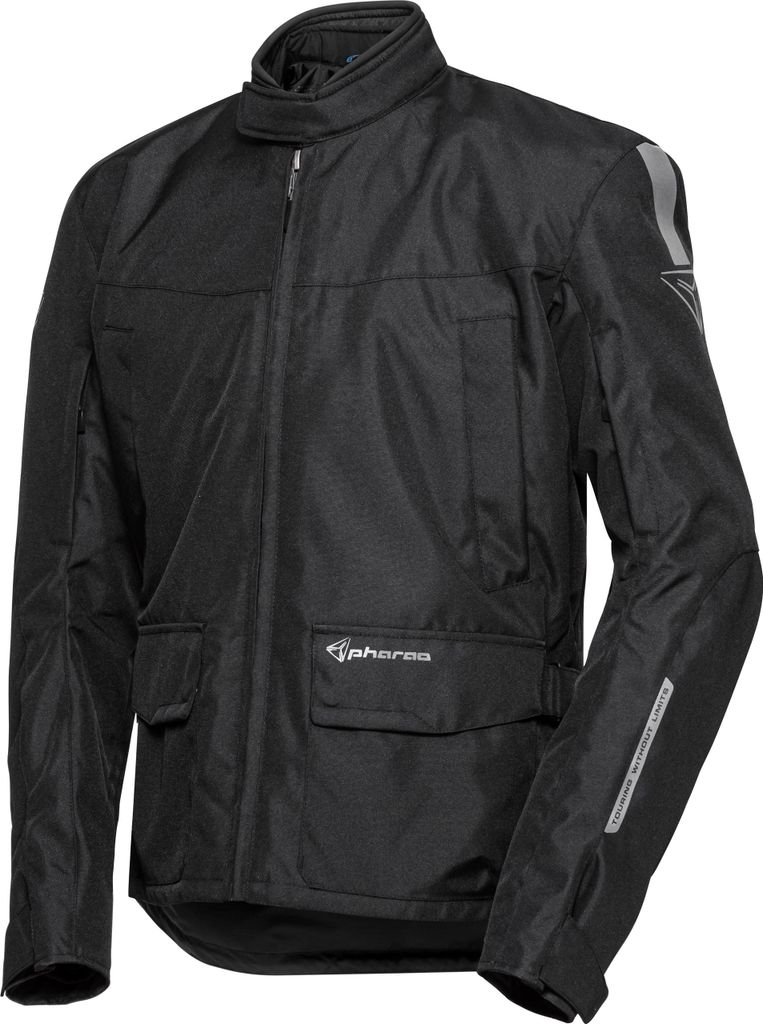 Pharao Sitka WP Textiljacke für Motorrad, Wasserdicht, Protektoren