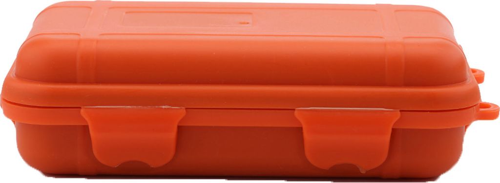 Bergsteiger-Schutzausrüstung, stoßfester und wasserdichter Reise-Koffer, ideal für Werkzeuge, Taschenlampen und Reisen, Orange S