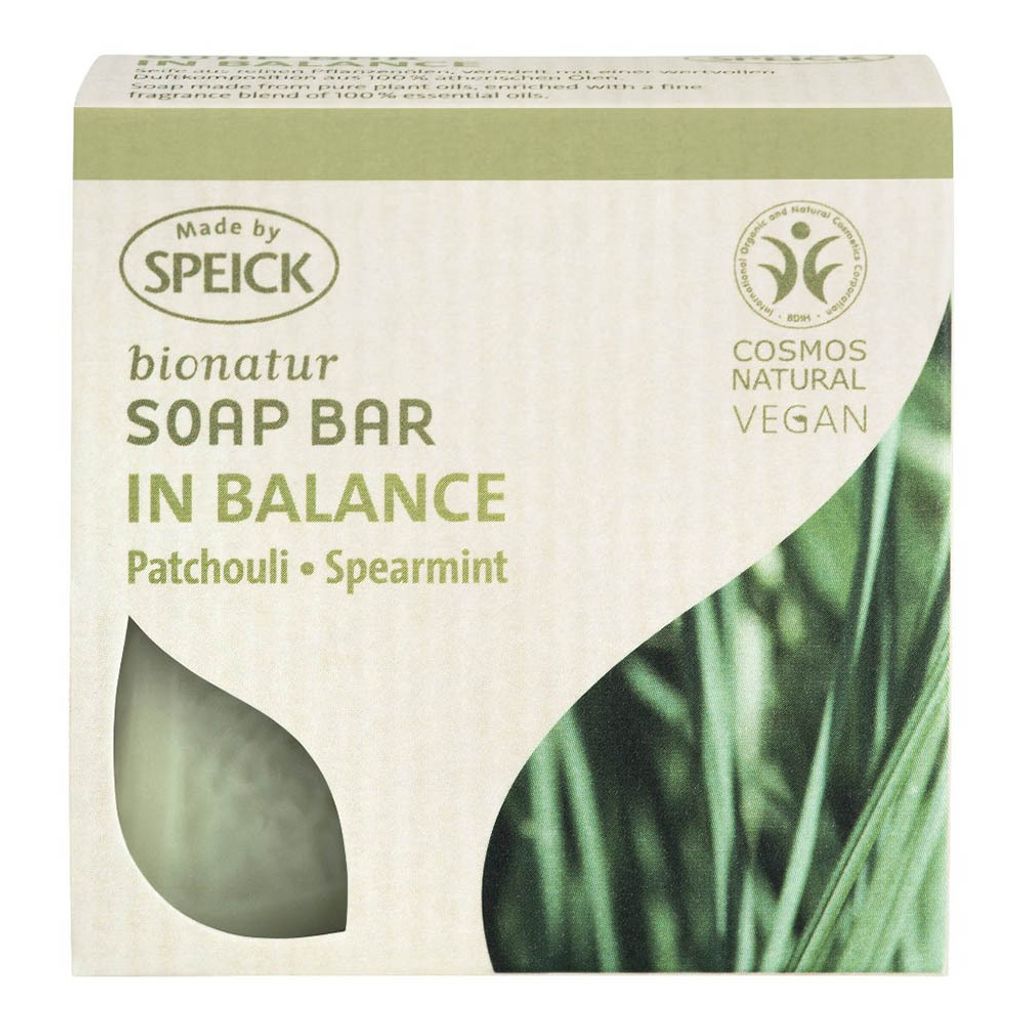 Speick 622032, Haut, Barseife, Reinigend, Beruhigend, Grün, Produktbild 