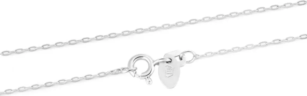 Chaîne argent AGS1435 CH résistante 36 cm - Maille Anker spécial enfant