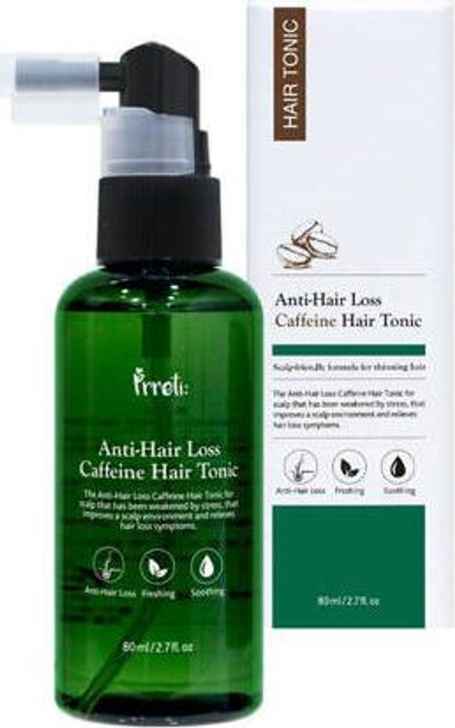 PRRETI Anti-Haar-Koffein-Tonikum gegen Haarausfall 80 ml