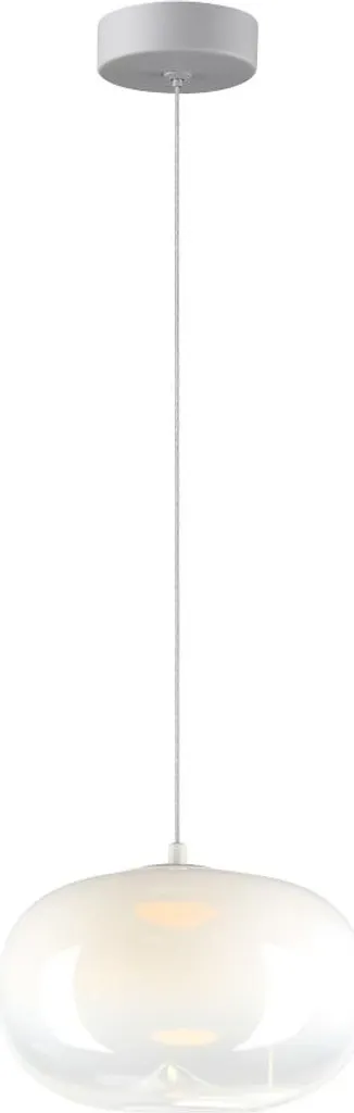 Suspension Milagro VASO 1 Blanc 4W LED 3000K éclairage chic et moderne