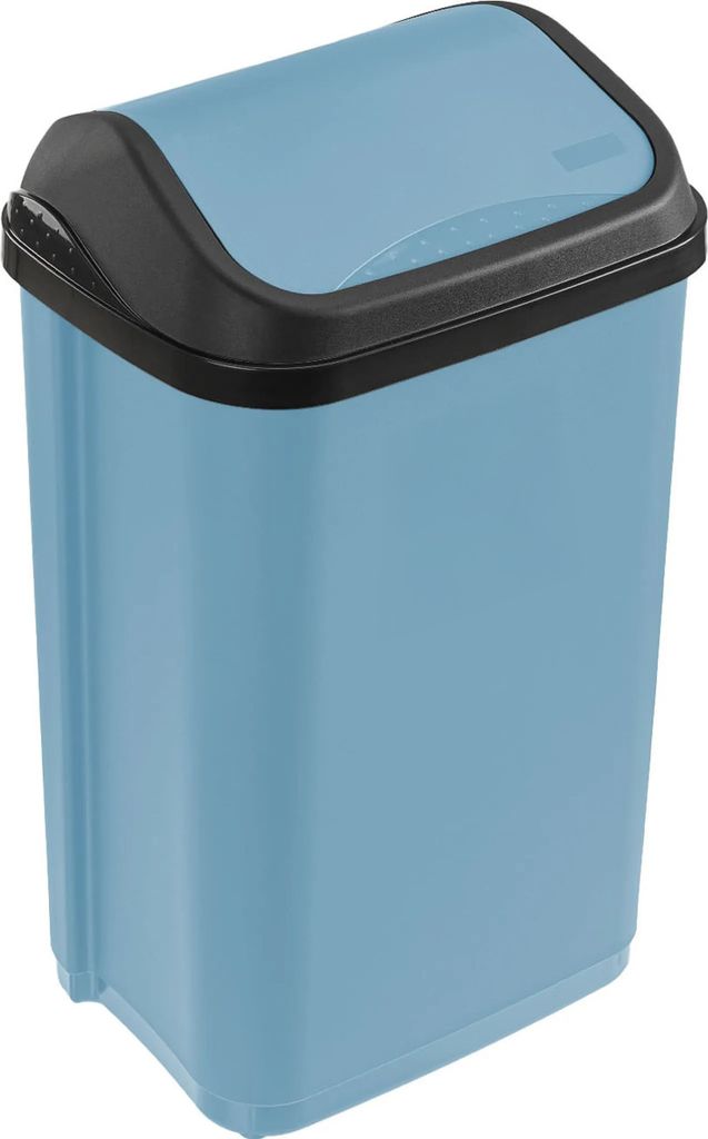 keeeper Mülleimer Swantje 10 L Schwingdeckel – Nordic Blue Produktbild 