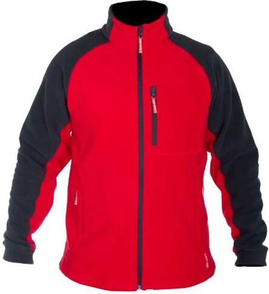 Blouse polaire Rouge-Gris Lahti Pro Taille XL CE pour travail hiver