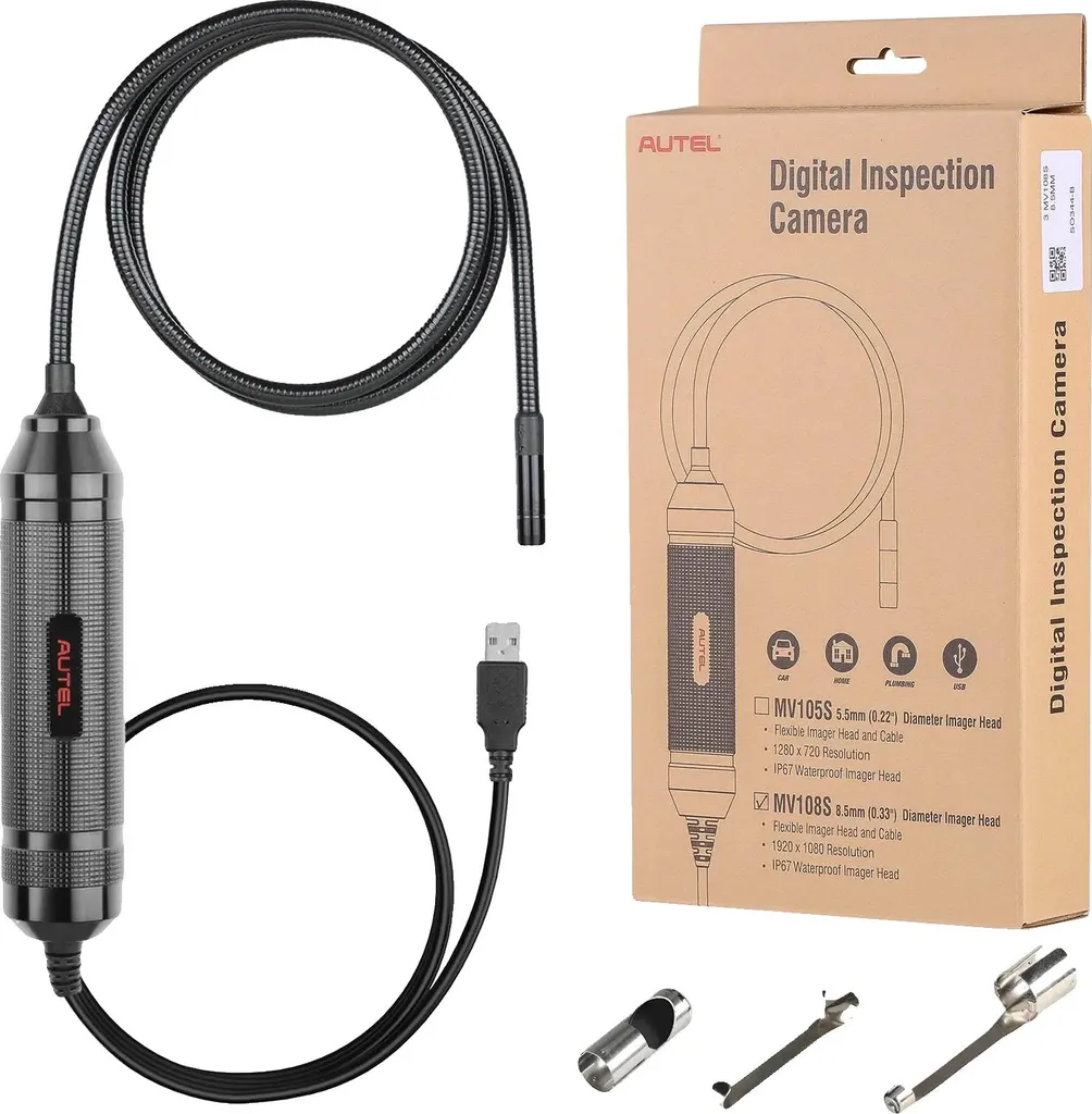 Caméra d'inspection pour diagnostic moteur et carrosserie MaxiSys