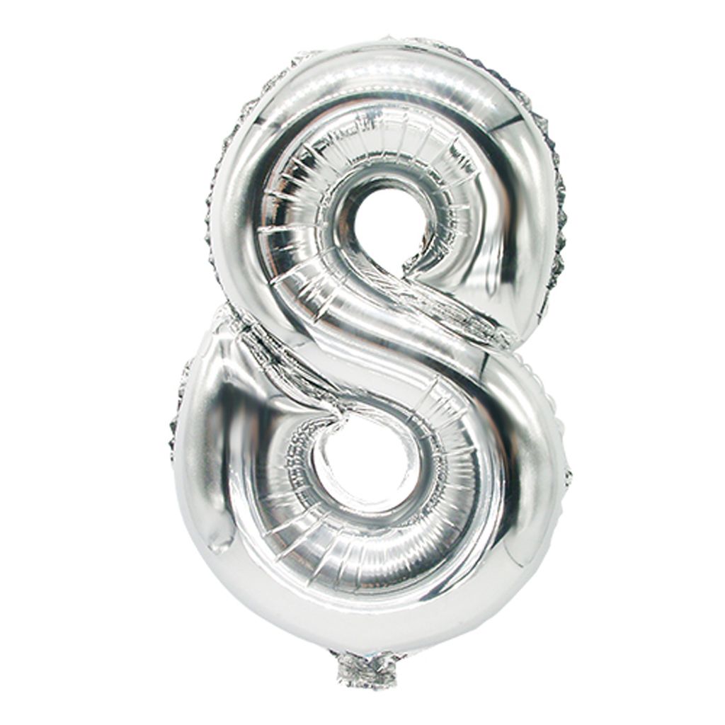 PAPSTAR 86838 PAPSTAR Palloncino in foil "Numeri", numero: Immagine del prodotto 