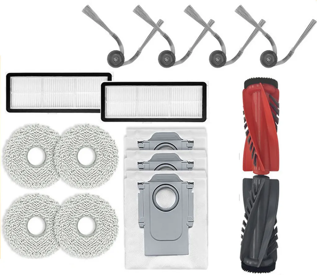 Pack de Rechanges pour Roborock Q Revo Curv - Kit Entretien Maison