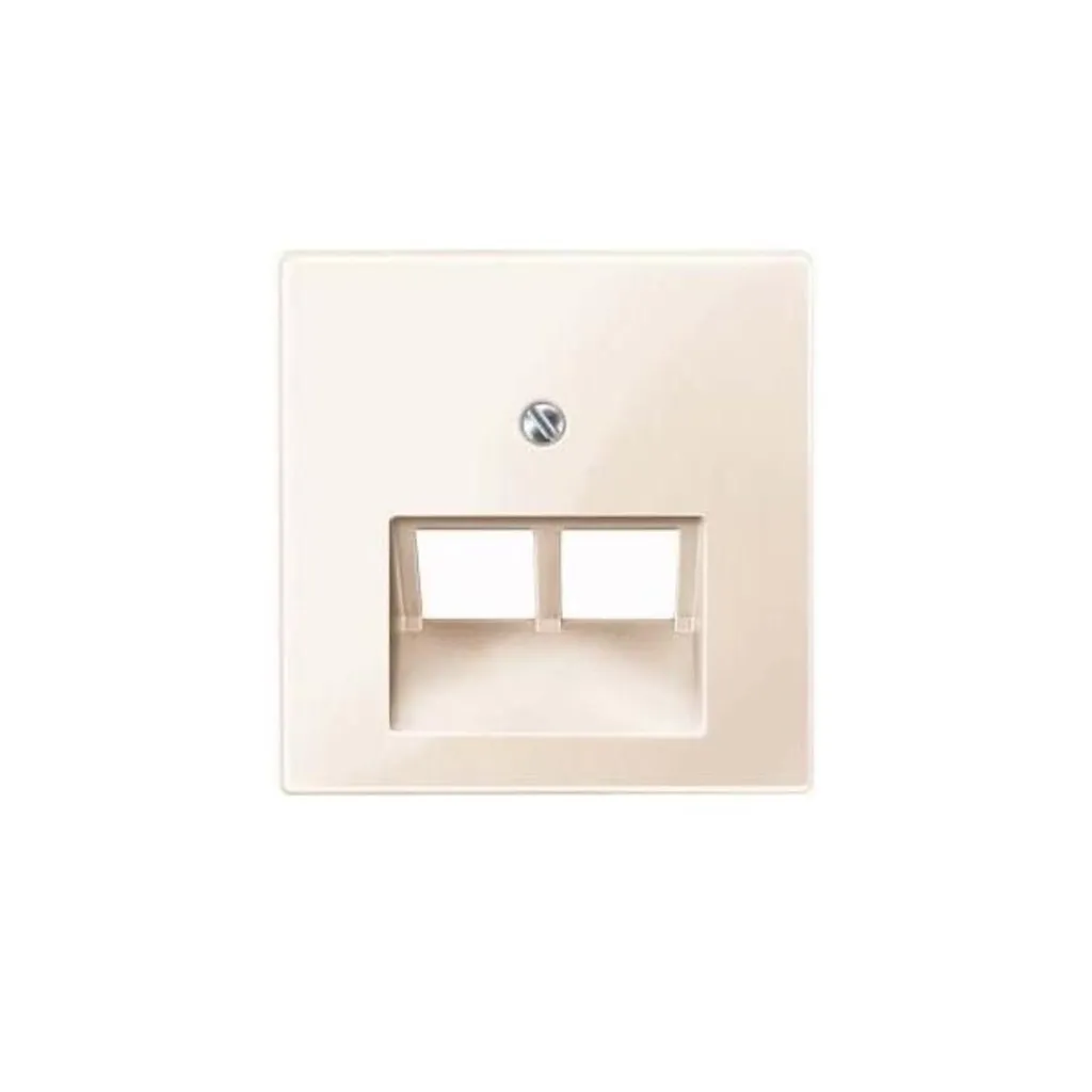 Plaque centrale UAE double blanc brillant Système M pour rénovation
