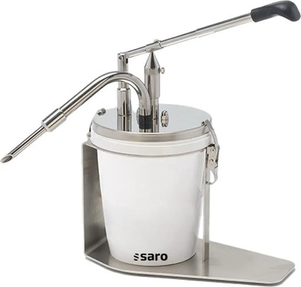 Petit distributeur de chocolat 0,3 l SARO avec cuve inox et maintien chaud