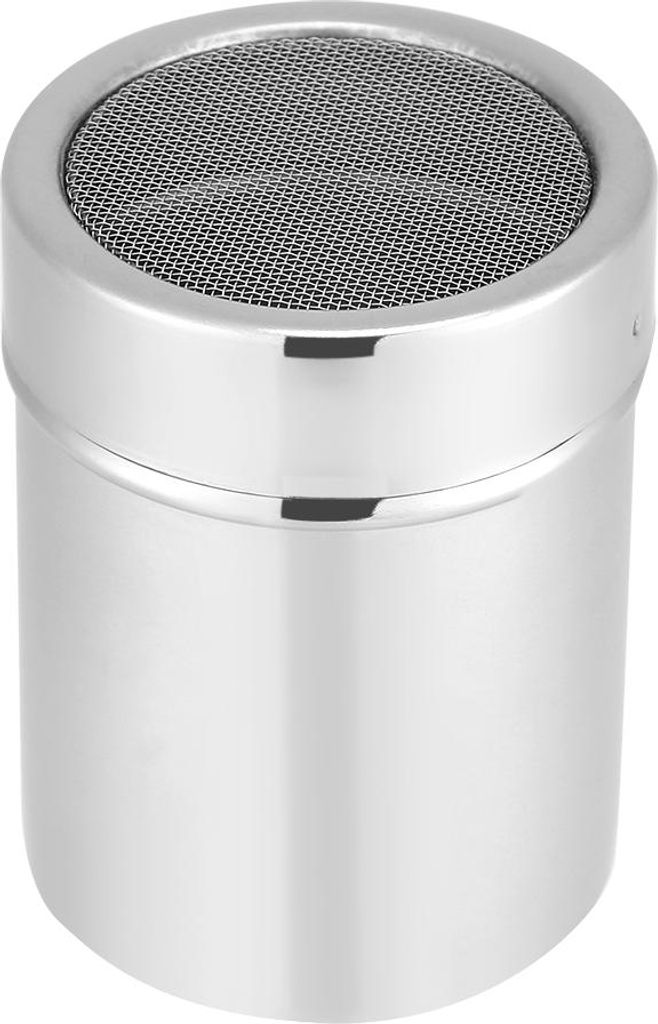 Schokoladenstreuer aus Edelstahl, Kakaomehlsieb, Kaffeesieb, Dekorationswerkzeug fš¹r Latte Macchiato und Cappuccino