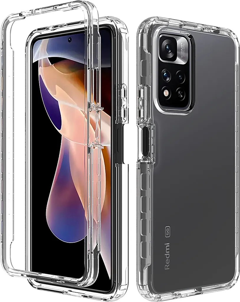 Custodia Trasparente Redmi Note 11 Pro+ 5G: Lunga Durata e TPU Flessibile