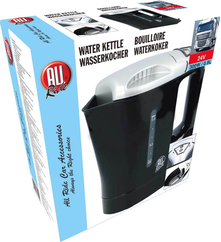 ALLRIDE Varná kanvica 24V/300W, 0,8 lt - čierna Obrázok produktu 